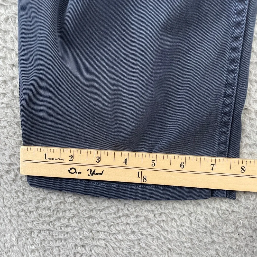 Faherty Pants Mens 40 Blue 5-Pocket Organic Cotton Stretch Straight Leg Casual - Picture 6 of 11